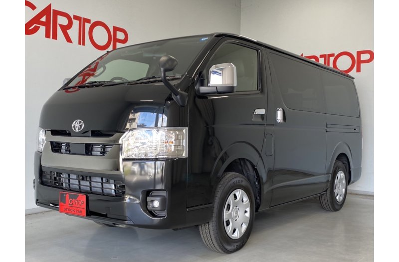 トヨタ ハイエース ｽｰﾊﾟｰGLﾀﾞｰｸﾌﾟﾗｲﾑⅡ　ﾃﾞｨｰｾﾞﾙ　4WD　両側ﾊﾟﾜｰｽﾗｲﾄﾞ　ﾊﾟﾉﾗﾐｯｸﾋﾞｭｰﾓﾆﾀｰ