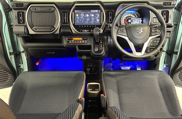 スズキハスラーJスタイルII ターボ 全方位モニター付