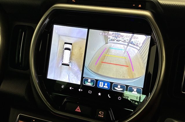 スズキハスラーJスタイルII ターボ 全方位モニター付