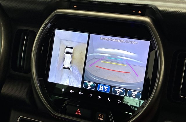 スズキハスラーJスタイルII ターボ 全方位モニター付