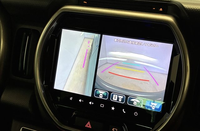 スズキハスラーJスタイルII ターボ 全方位モニター付