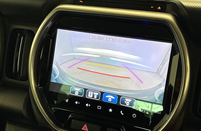 スズキハスラーJスタイルII ターボ 全方位モニター付