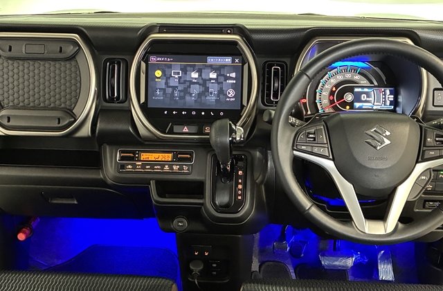 スズキハスラーJスタイルII ターボ 全方位モニター付