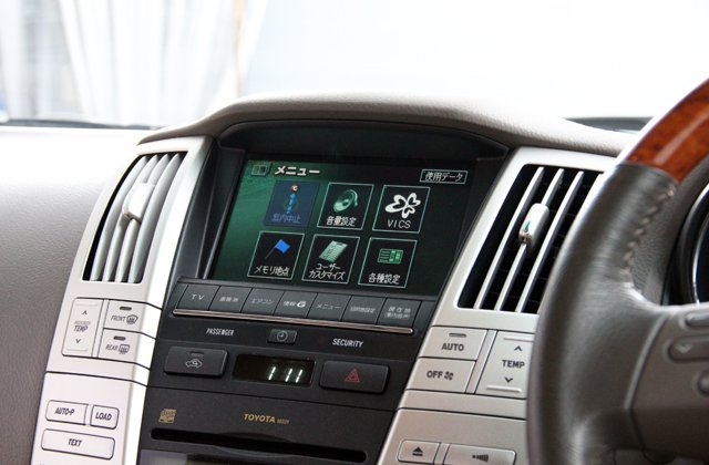 トヨタハリアー300G アルカンターラバージョン