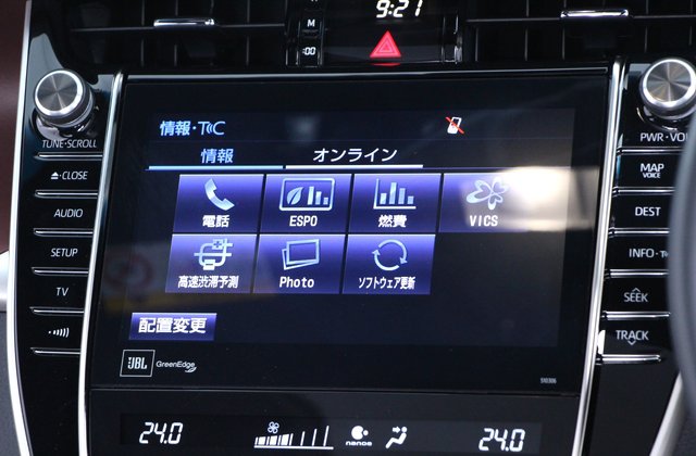 トヨタハリアープログレス メタルアンドレザーパッケージ