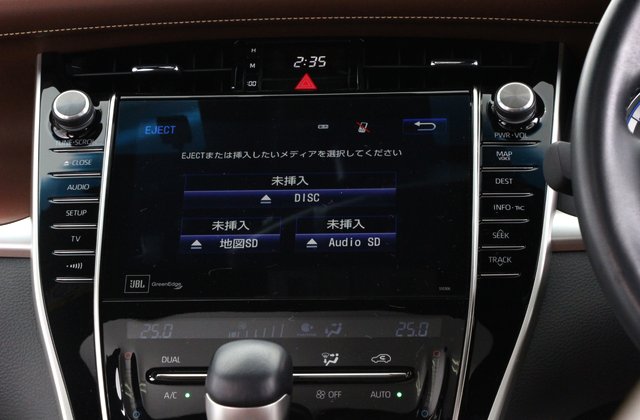 トヨタハリアープログレス メタル アンド レザーパッケージ