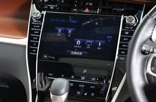 トヨタハリアープログレス メタルアンドレザーパッケージ