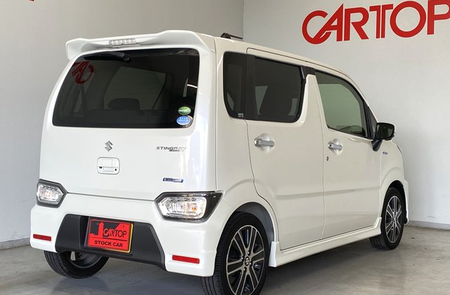 スズキワゴンRスティングレーHYBRID T 全方位モニター用カメラパッケージ装着車
