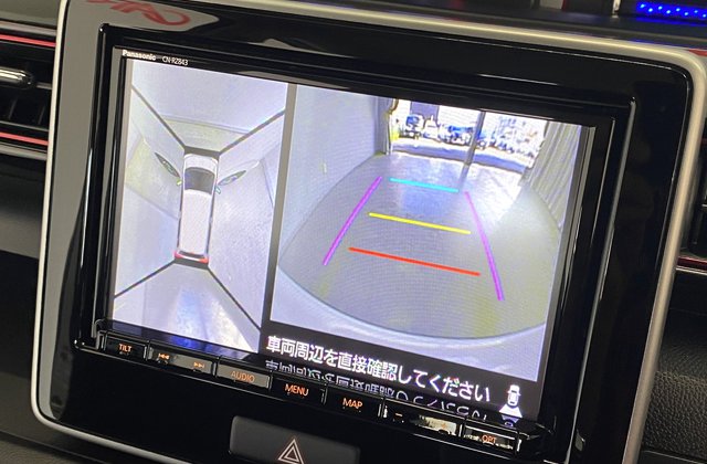スズキワゴンRスティングレーHYBRID T 全方位モニター用カメラパッケージ装着車