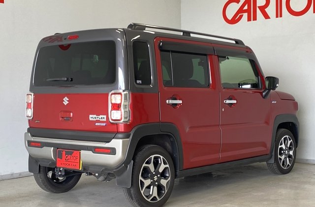 スズキハスラーJスタイルターボ 全方位モニター付ナビ装着車