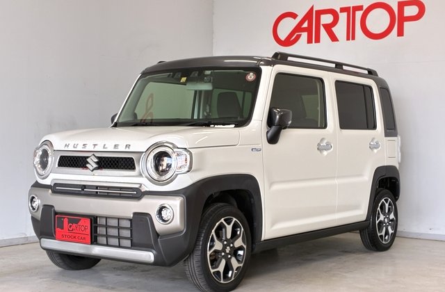 ハスラー Jスタイルターボ 全方位モニター付メモリーナビ装着車