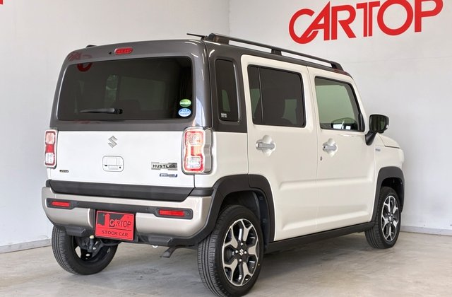 スズキハスラーJスタイルターボ 全方位モニター付メモリーナビ装着車