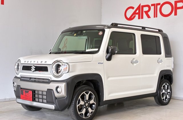 スズキハスラーJスタイルターボ 全方位モニター付メモリーナビ装着車